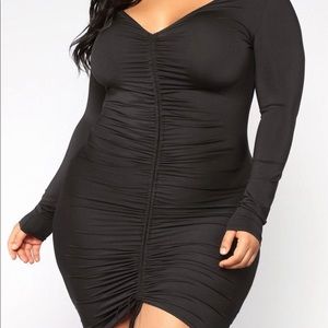 Fashion Nova Guangzhou ruched dress